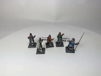 Viking Warriors Włócznie Wargames Foundry. METAL 1267-8