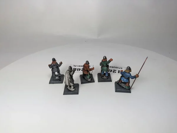 Viking Warriors Włócznie Wargames Foundry. METAL 1267-8