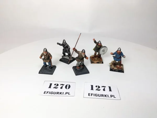 Viking Warriors Włócznie Wargames Foundry. METAL 1270-1