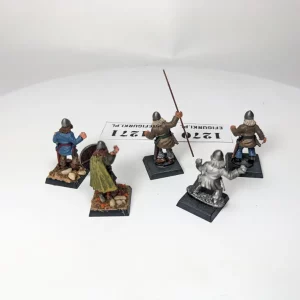 Viking Warriors Włócznie Wargames Foundry. METAL 1270-1