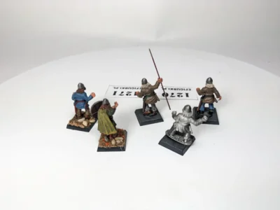 Viking Warriors Włócznie Wargames Foundry. METAL 1270-1