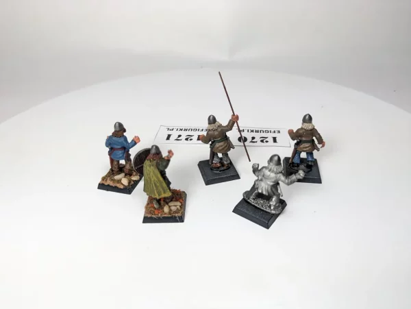 Viking Warriors Włócznie Wargames Foundry. METAL 1270-1