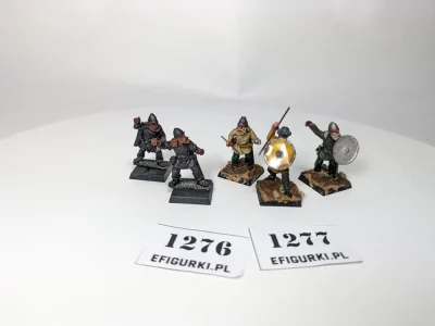 Viking Warriors Włócznie Wargames Foundry. METAL 1276-7