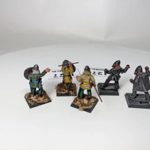 Viking Warriors Włócznie Wargames Foundry. METAL 1276-7