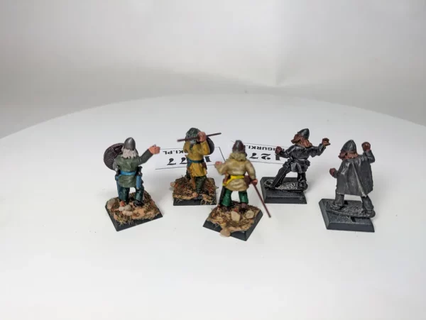 Viking Warriors Włócznie Wargames Foundry. METAL 1276-7