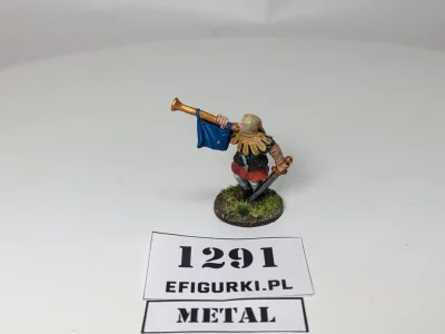 Bretonnian Trumper Metal. 1291
