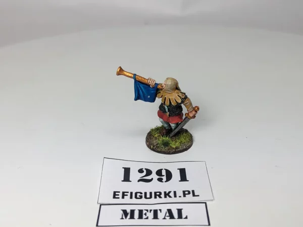 Bretonnian Trumper Metal. 1291