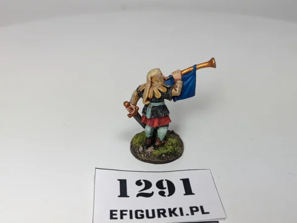 Bretonnian Trumper Metal. 1291