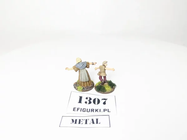Wargames Foundry matka z dzieckiem. Metal 1307