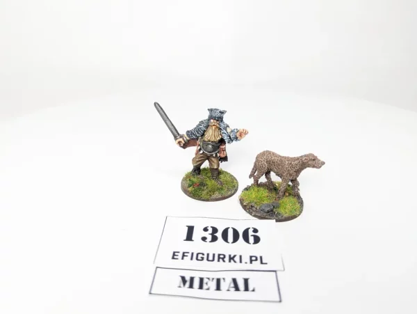 Wargames Foundry mWiking tropiciel. Metal 1306