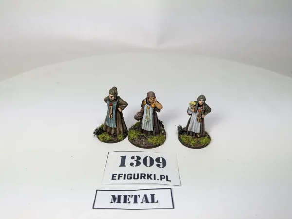 Wargames Foundry Kobiety Wieśniaczki. Metal 1309