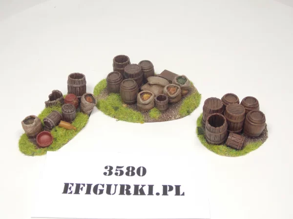 Zapasy Diorama Malowane. 3580