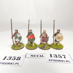 Scot Włócznicy Spearmen. Metal 1357-8