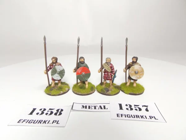 Scot Włócznicy Spearmen. Metal 1357-8