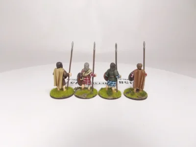 Scot Włócznicy Spearmen. Metal 1357-8