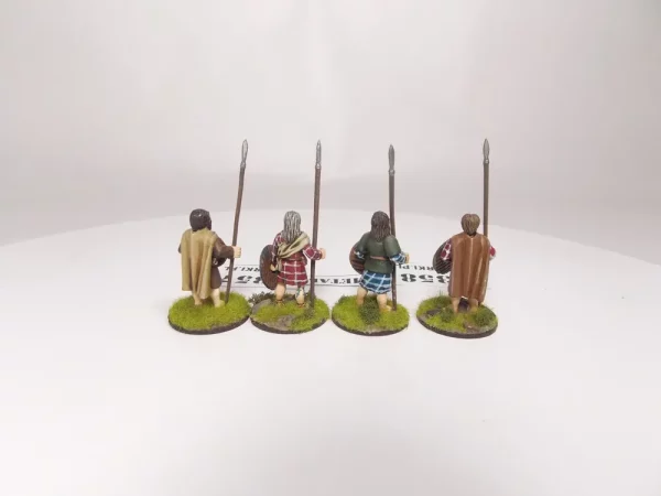 Scot Włócznicy Spearmen. Metal 1357-8