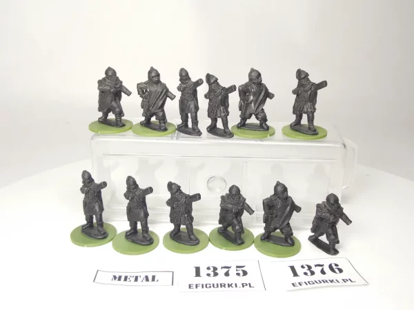 RUS11 Rus City Militia Archers Saga. Metal 1375-6