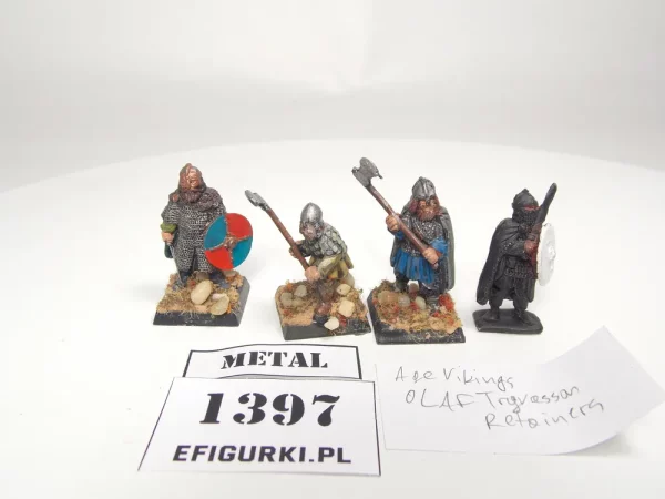 VIK16 Olaf Trgvasson Retainers. Metal 1397