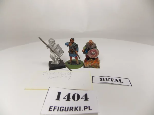 SFH01 Jarl Sigvaldi and dwa Jomsvikings. Metal 1404