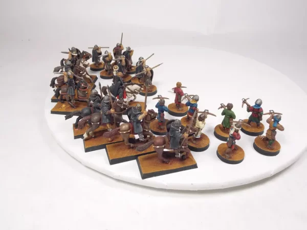 SAGA: Starter 4 Point Warband - Milites Christi (CCSB05) Metal. 17-1