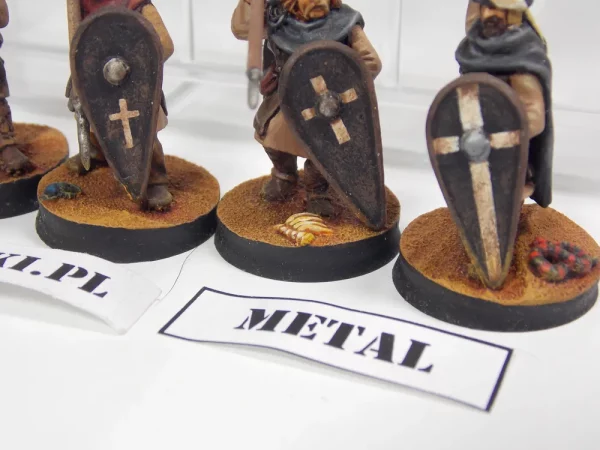 SAGA: Starter 4 Point Warband - Milites Christi (CCSB05) Metal. 17-1