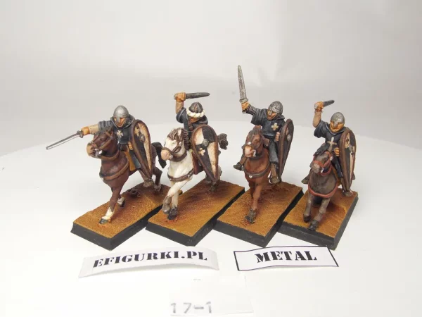 SAGA: Starter 4 Point Warband - Milites Christi (CCSB05) Metal. 17-1