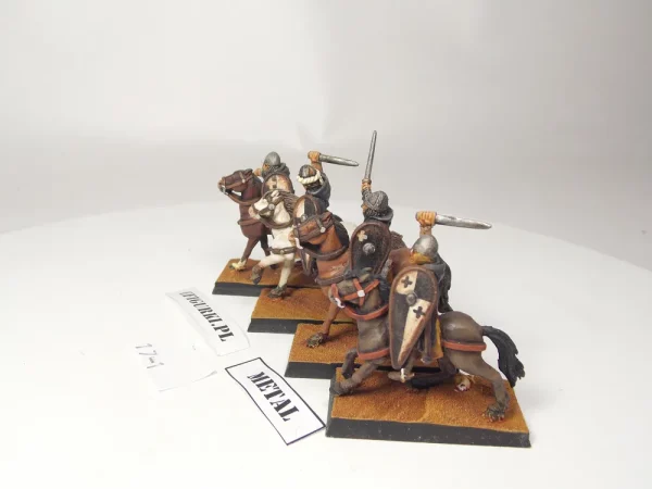 SAGA: Starter 4 Point Warband - Milites Christi (CCSB05) Metal. 17-1