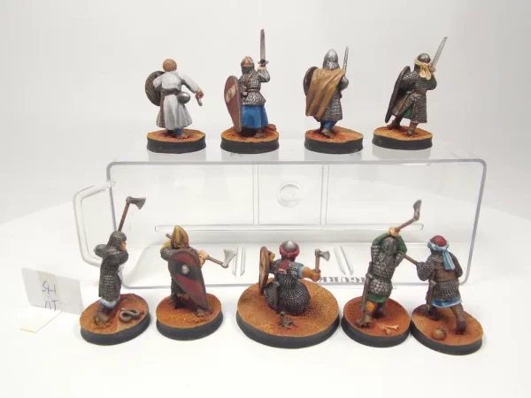 Crusader (Foot Only) Starter Warband For SAGA (4 Points) Metal. 17-2