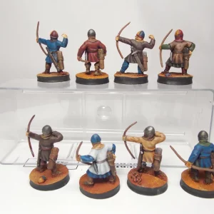 Crusader (Foot Only) Starter Warband For SAGA (4 Points) Metal. 17-2