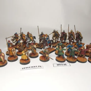 Crusader Mixed (Mounted And Foot) Starter Warband For SAGA metal. 17-3