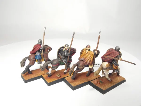 Crusader Mixed (Mounted And Foot) Starter Warband For SAGA metal. 17-3