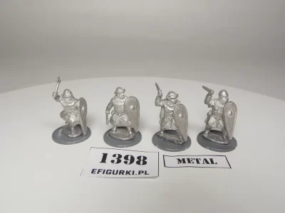 Milites Christi Sergeants x4 Metal. 1398