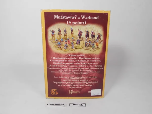 Mutatawwia Warband Saga. Metal 30-120