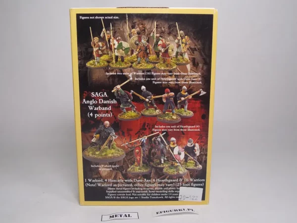 Saga Anglo Danish warband 4 punkty. 30-122