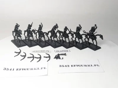 Tomb Kings Skeleton Horse Archers x7. 3541-2
