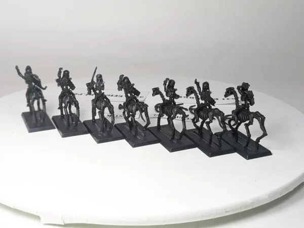 Tomb Kings Skeleton Horse Archers x7. 3541-2