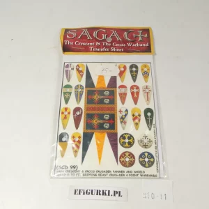 Saga Kalkomanie Cersent The Cross Warband. Lt10-11