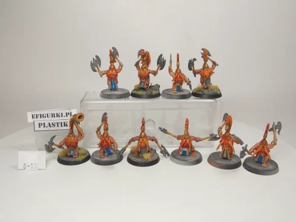 Vulkite Berzerks with Fyresteel weapons. 8-15
