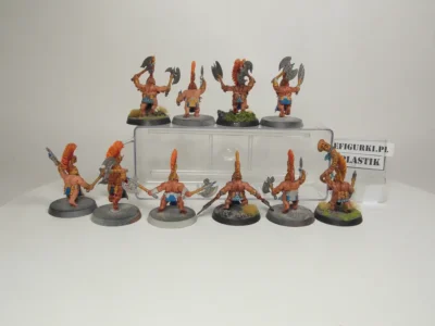 Vulkite Berzerks with Fyresteel weapons. 8-15