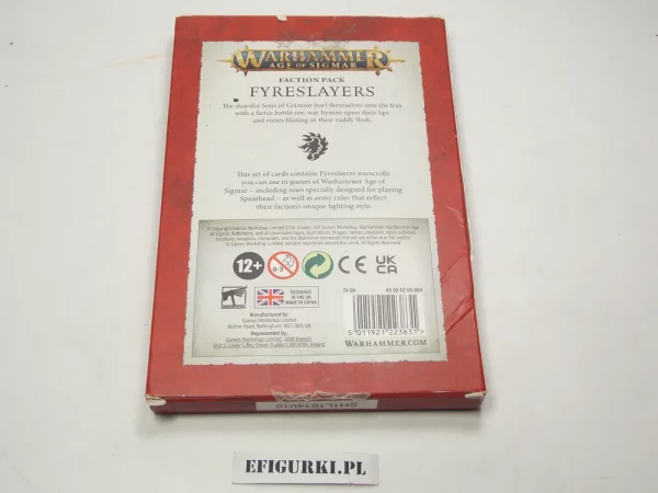 Faction Pack: Fyreslayers. 35-25