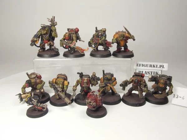 JEST KALOKOMANIA! Kill Team Orc Komandos Comandos. 13-16