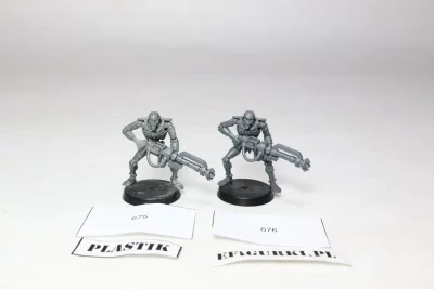 Necron Warrior x2. konwertowana broń 675-6