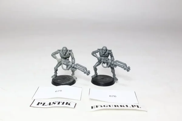 Necron Warrior x2. konwertowana broń 675-6