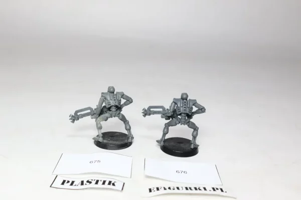Necron Warrior x2. konwertowana broń 675-6