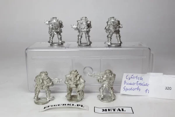Cybertech Bunkerbreakers Spacelords. Metal 320