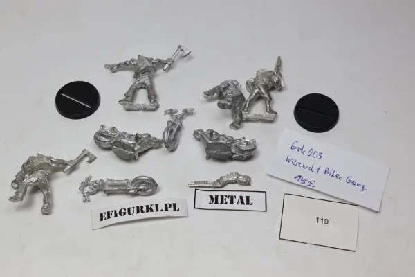 GRK003 - Werewolf Biker Gang Metal. 119 West Wind