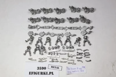 Human Biker Gang West Wind MIniatures. Metal 3590