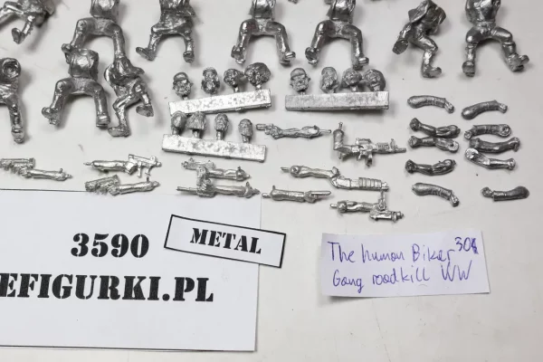 Human Biker Gang West Wind MIniatures. Metal 3590
