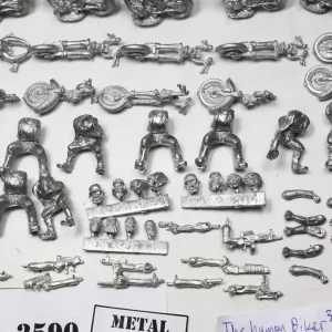 Human Biker Gang West Wind MIniatures. Metal 3590