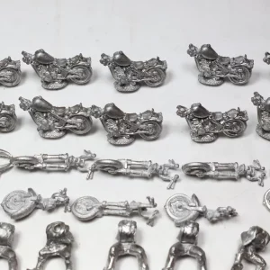 Human Biker Gang West Wind MIniatures. Metal 3590